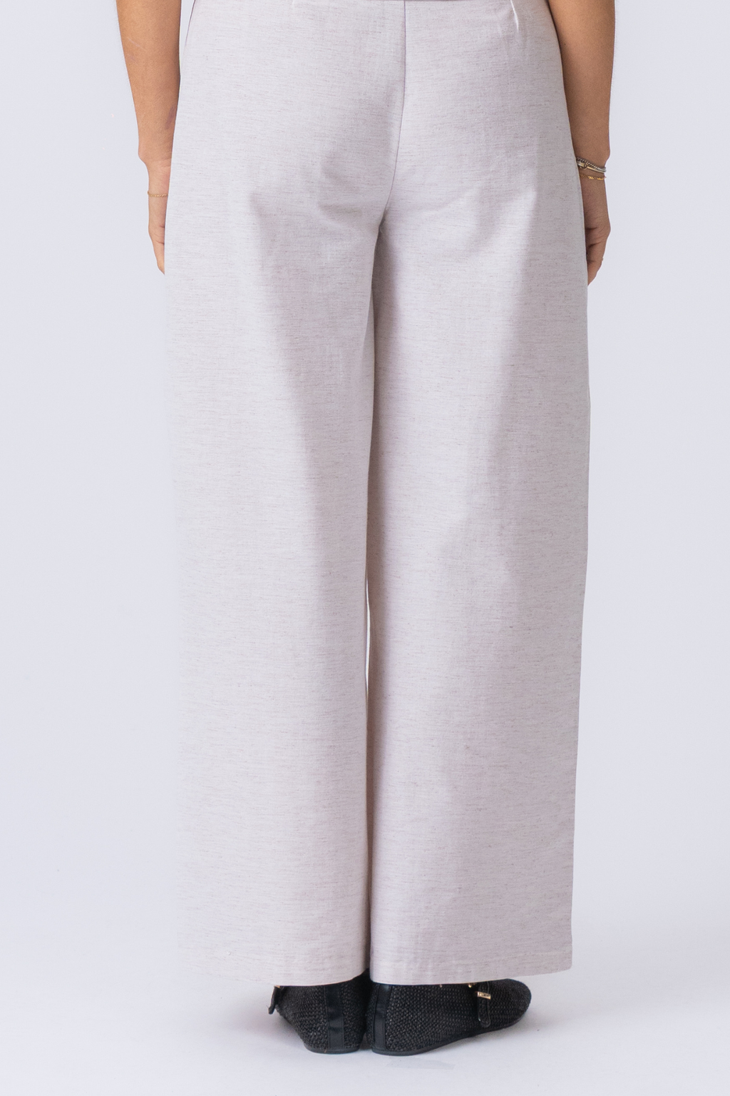 Melissa larga Pants - grigio chiaro