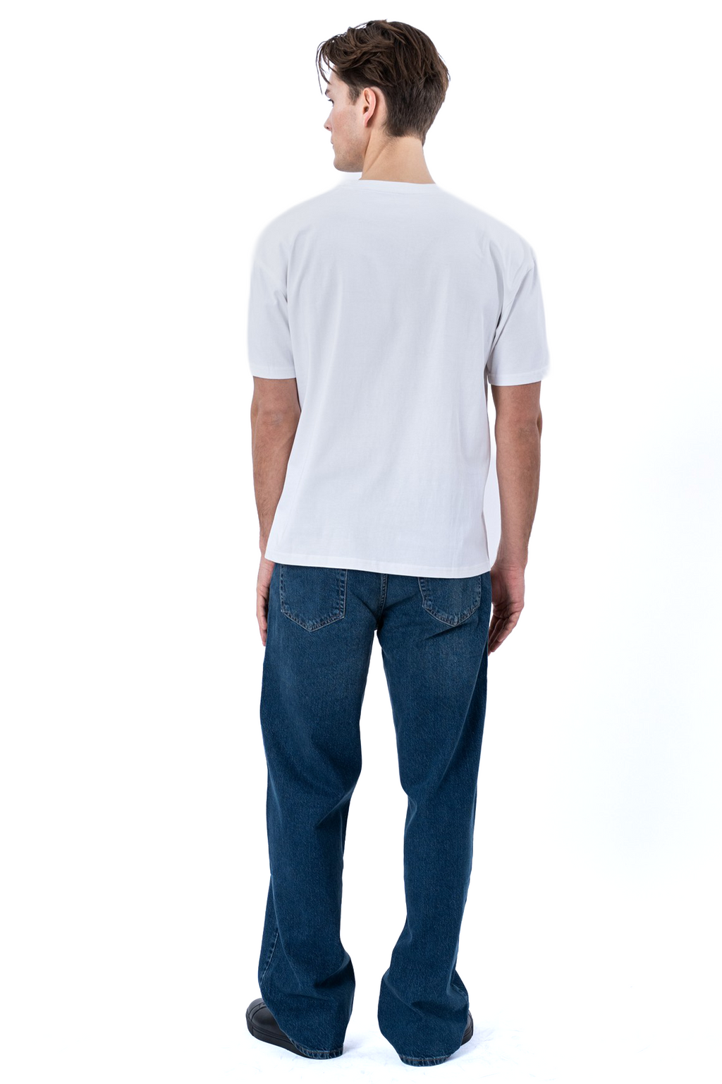 T-shirt squadrata - Bianca