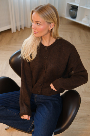 Cardigan Angelique - Marrone