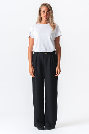 Emma Pants Loose - Black