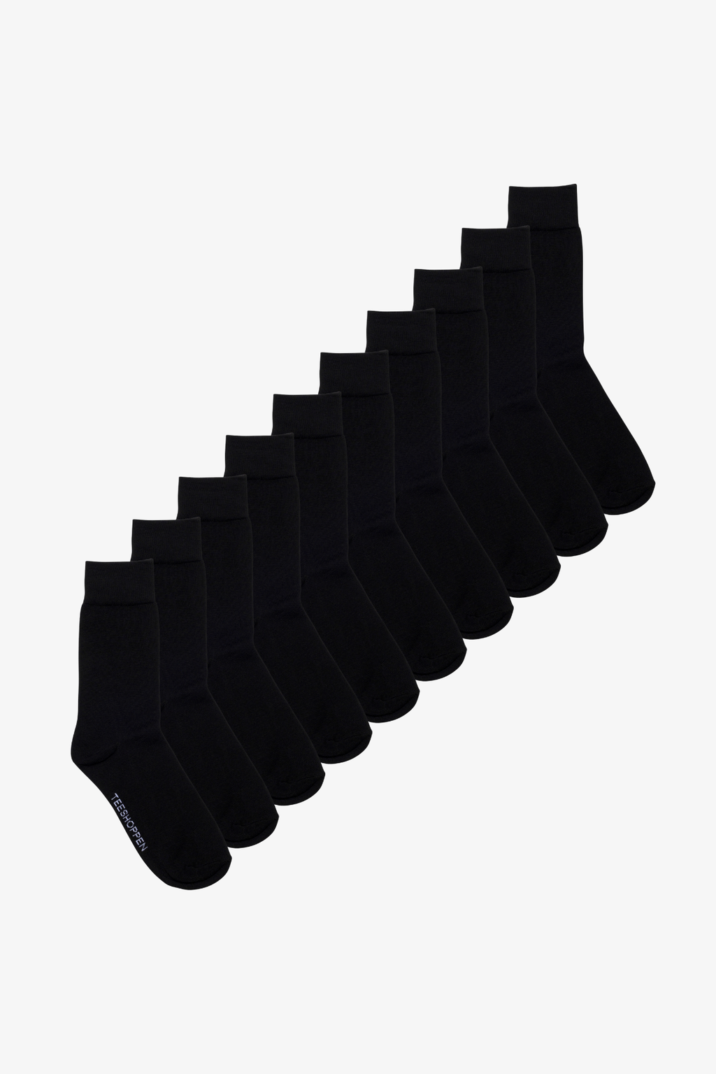 The Original Performance Bamboo Socks 10-Pack - Black