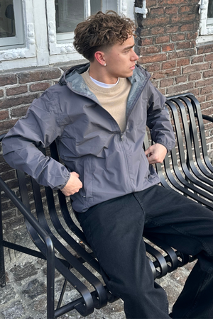 Windbreaker - Grigio scuro