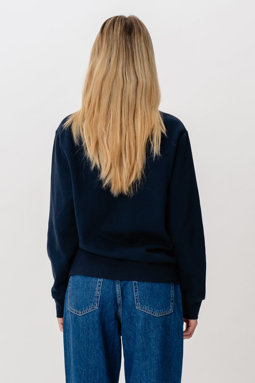 Crewneck pesante - Navy
