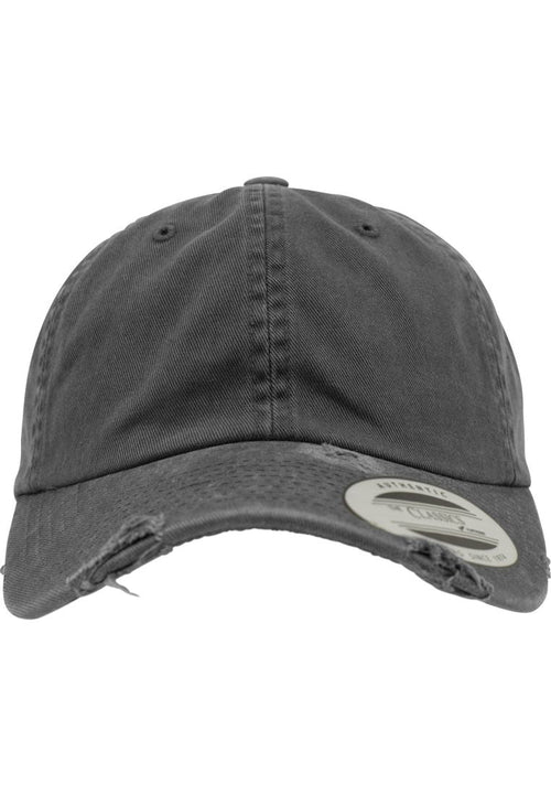 Cappello basso distrutto - Grigio scuro