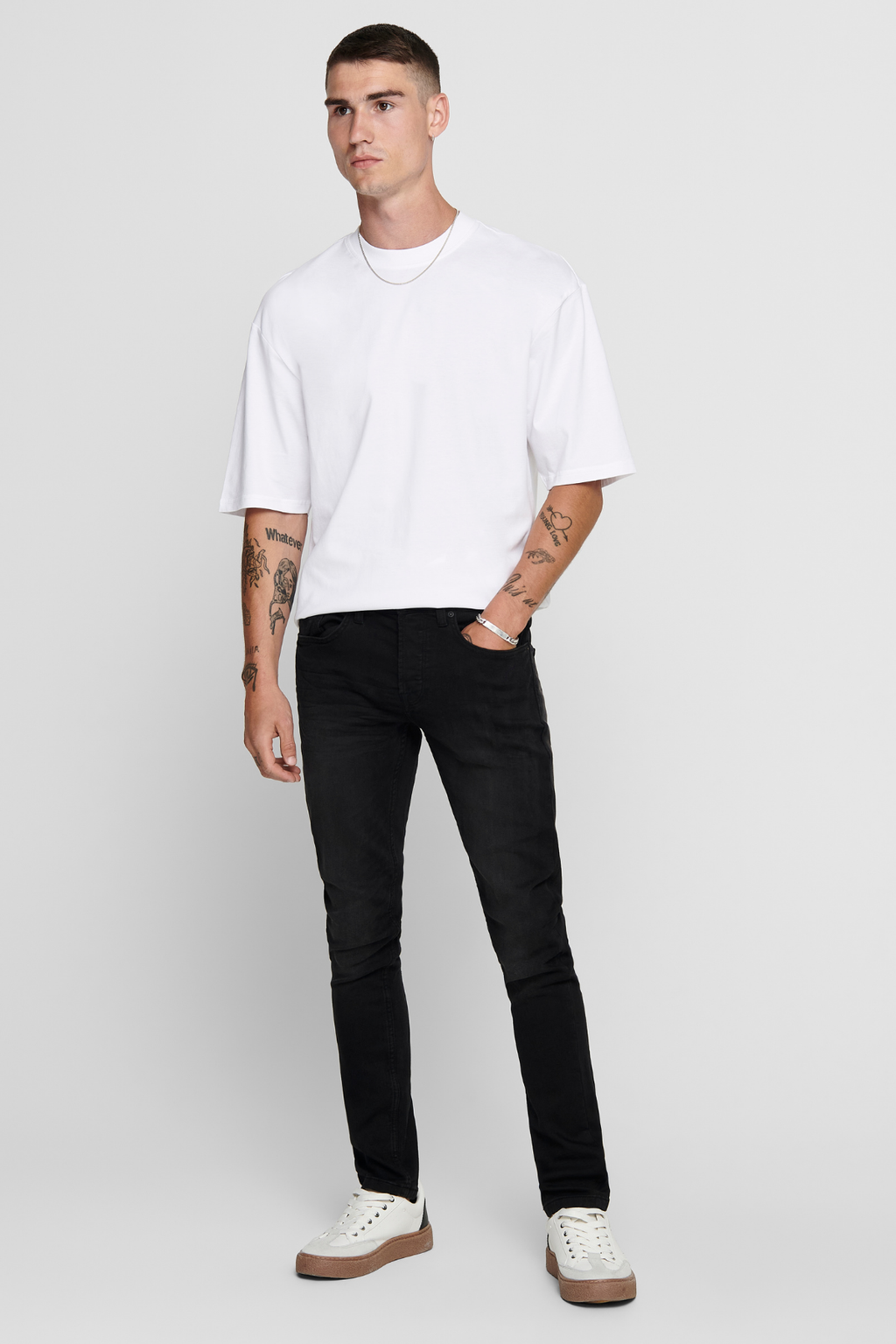 Loom jog jeans - denim nero