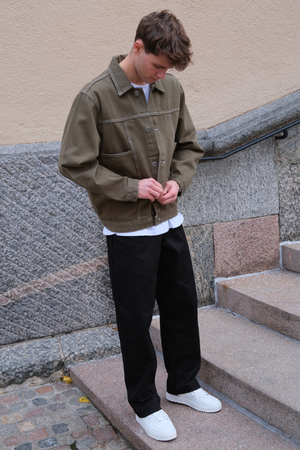 Giacca di jeans - Cachi