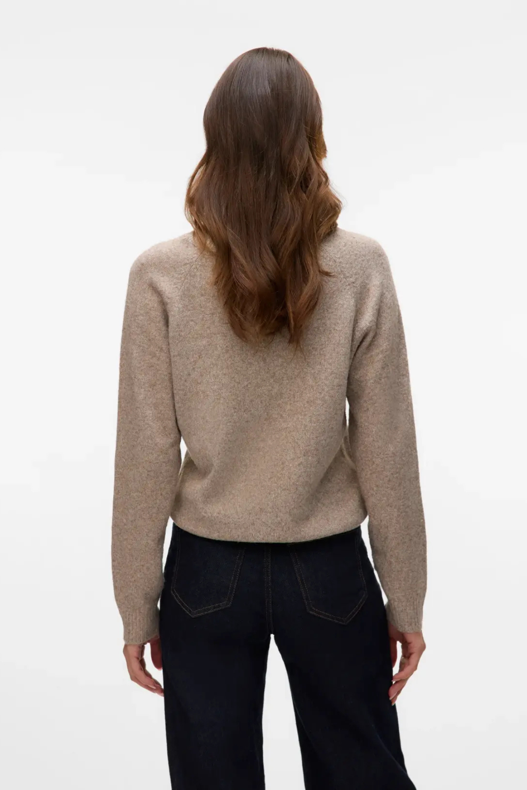 Camicetta Doffy con scollo a O - Moon Rock Melange