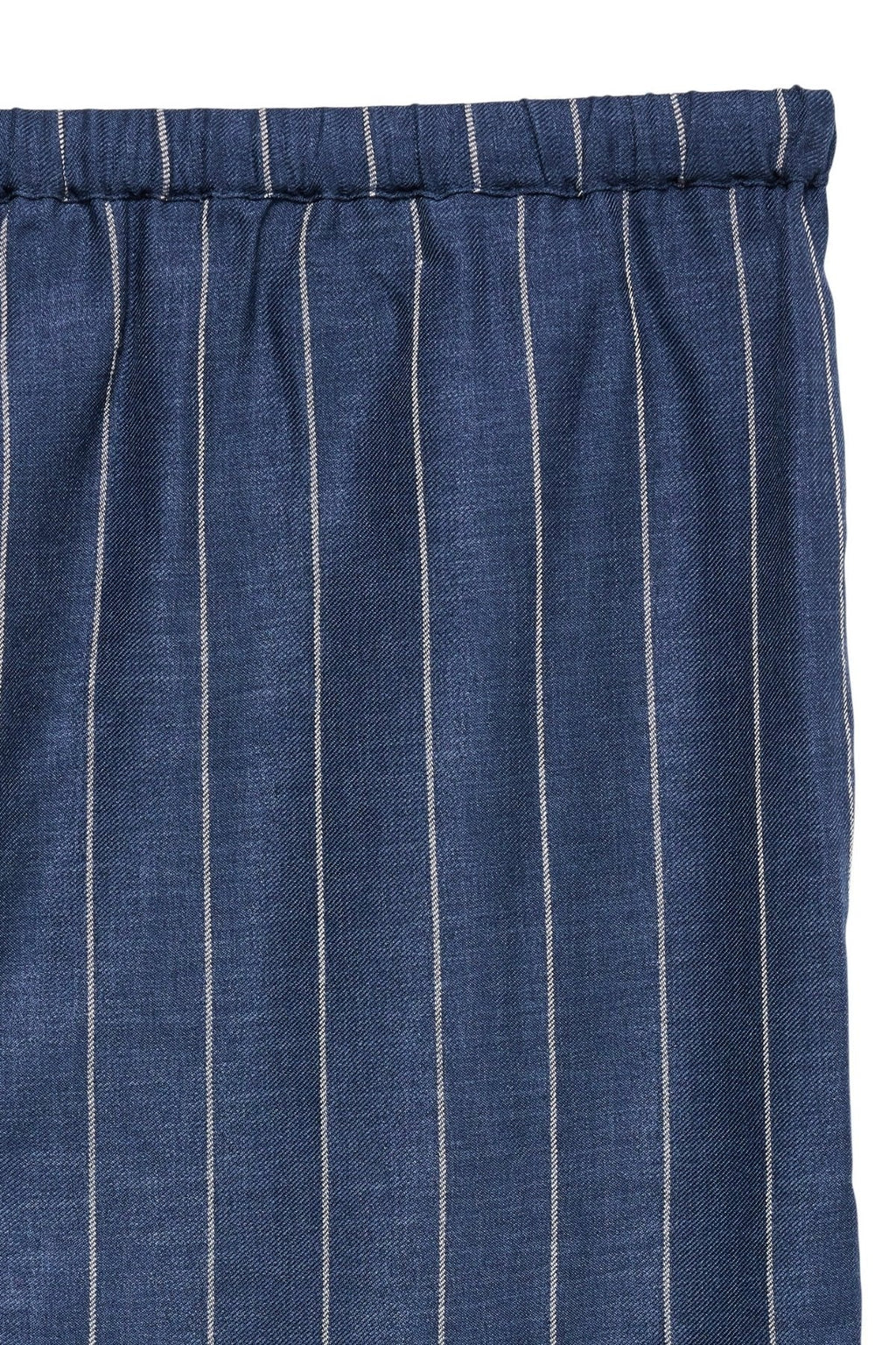 Pantaloni larghi Odette - Denim scuro / Bianco