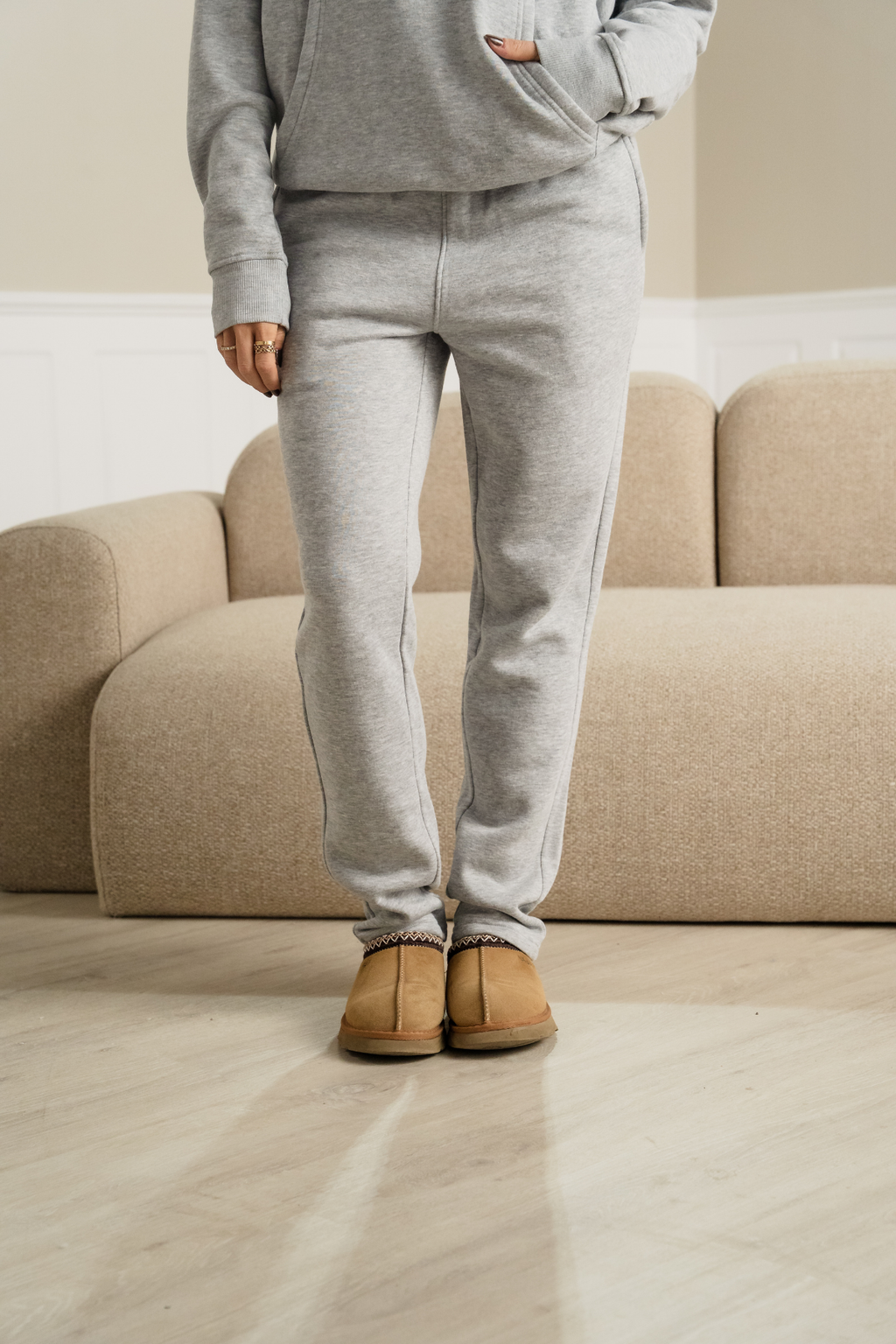 Pantaloni della tuta Essential - Grigio Melange