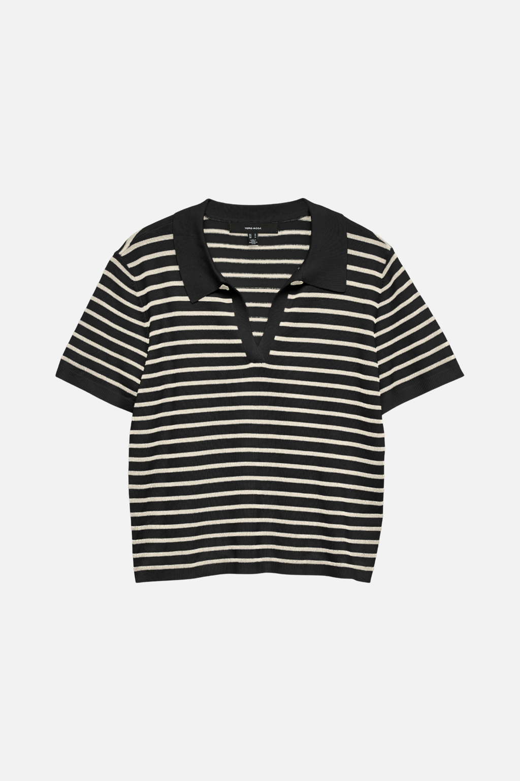 Pullover Poloneck Silje - Nero