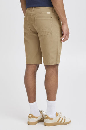 Philip Denim Shorts - Beige