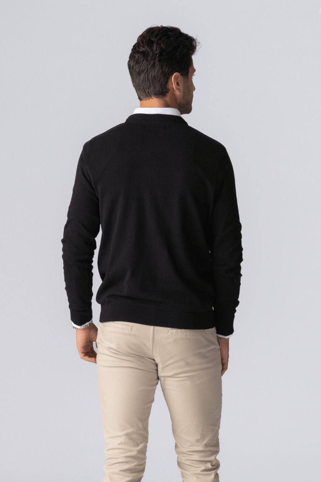 Pullover girocollo - Nero