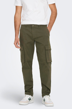 Prossimi pantaloni da carico - Olive Night
