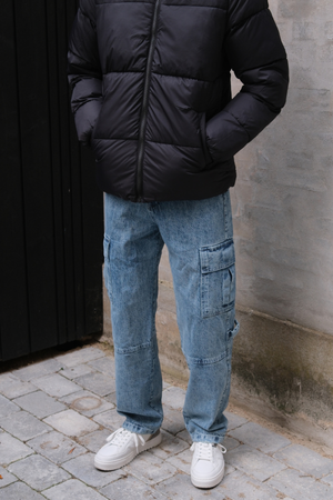 Carico Pants - Azzurro