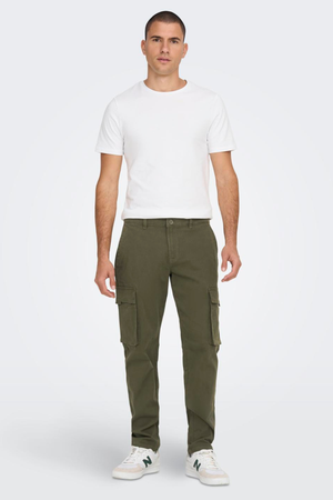 Prossimi pantaloni da carico - Olive Night