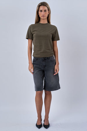 T -shirt oversize - Green dell'esercito