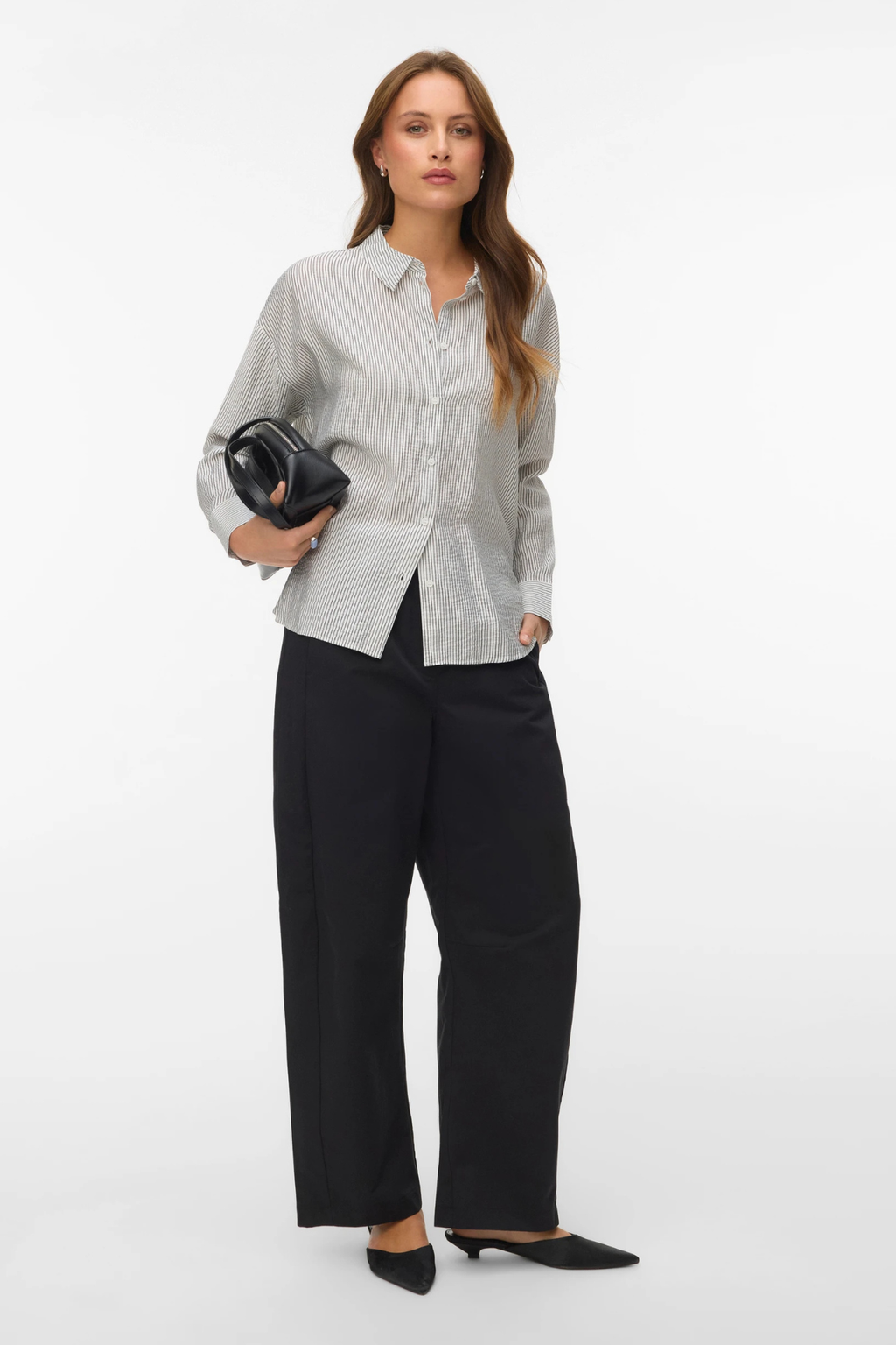 Camicia Kaja Ls - Biancaneve Amanda Nero