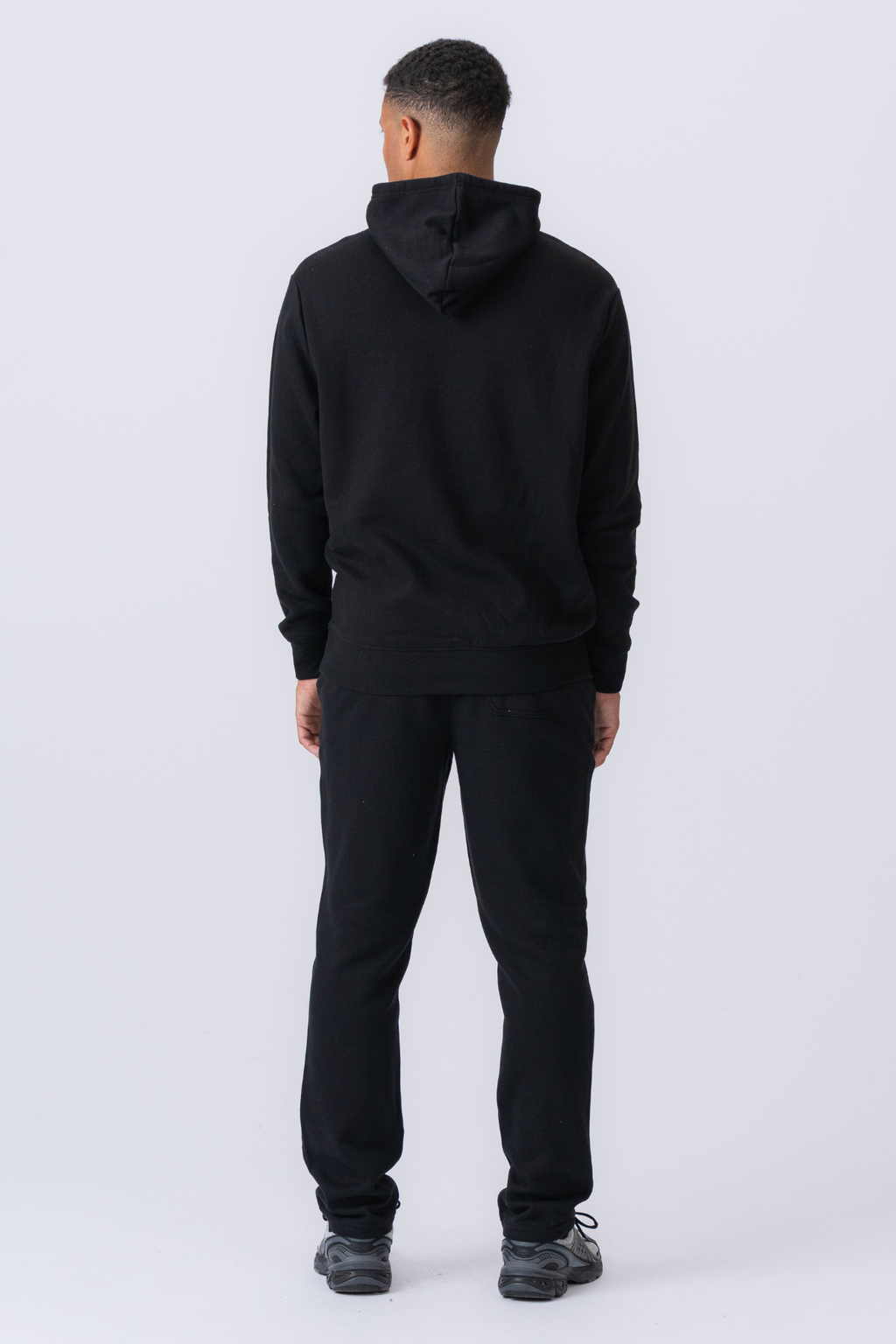 Essential Hooded Sweatset - Black