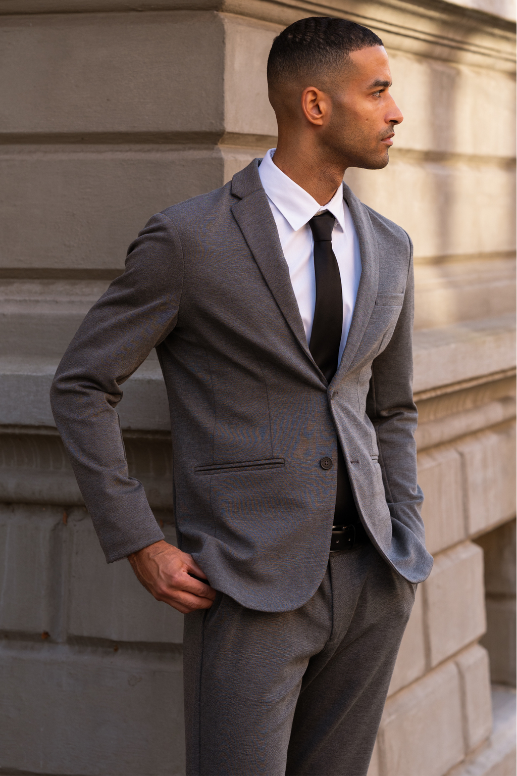 The Original Performance Blazer - Melange grigio scuro