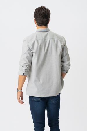 The Original Performance Oxford Shirt ™ ️ - Grey Melange