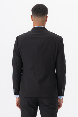 Premium Blazer a doppio petto - Nero