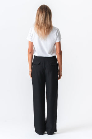 Emma Pants Sciolto - nero