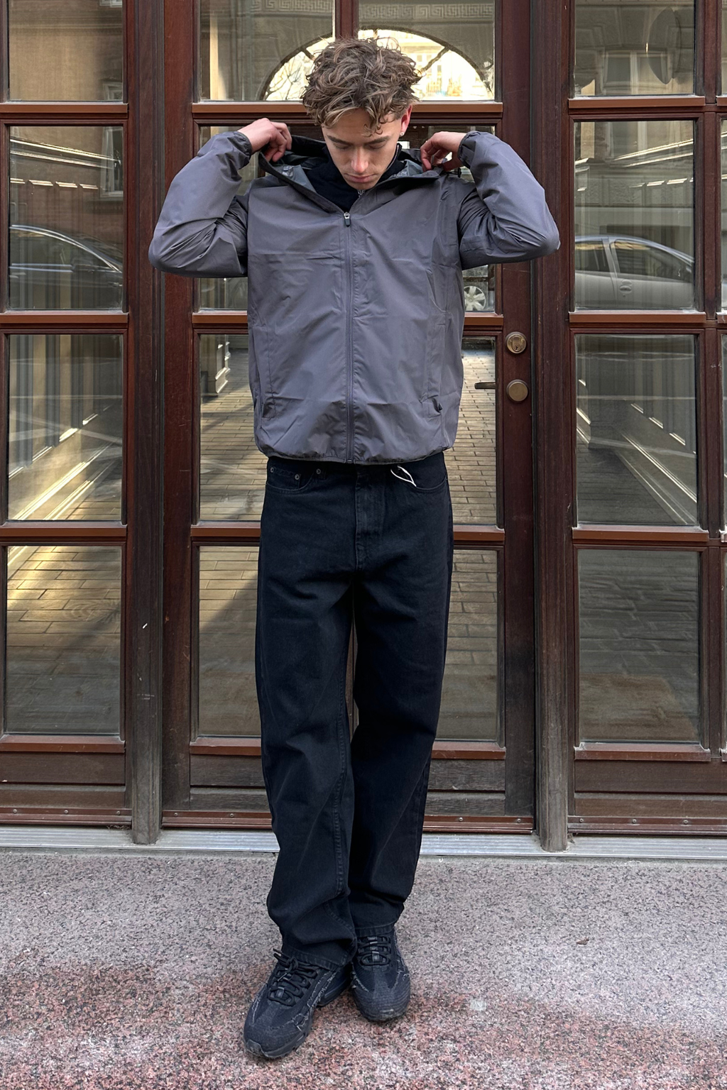 Windbreaker - Grigio scuro