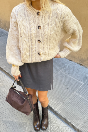 Maglia con bottoni - Bianco
