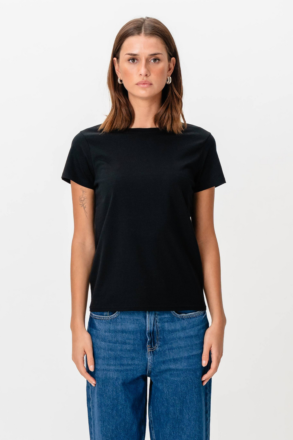 T -shirt di base - nero