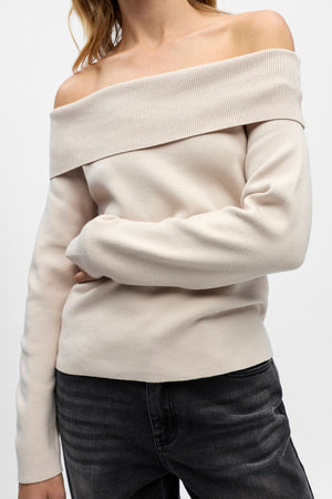 Reynard Off Show Knit - Grigio d'argento