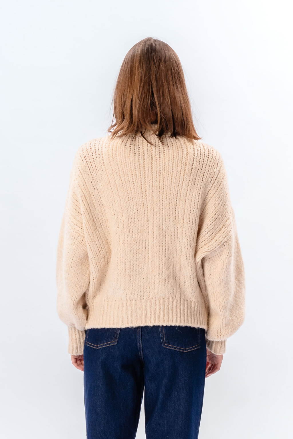 Emma Cable Knit - Off White