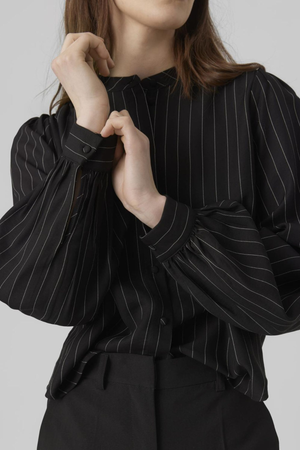 Valera Bluse - Sort