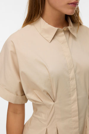 Abito corto Friba - Cemento