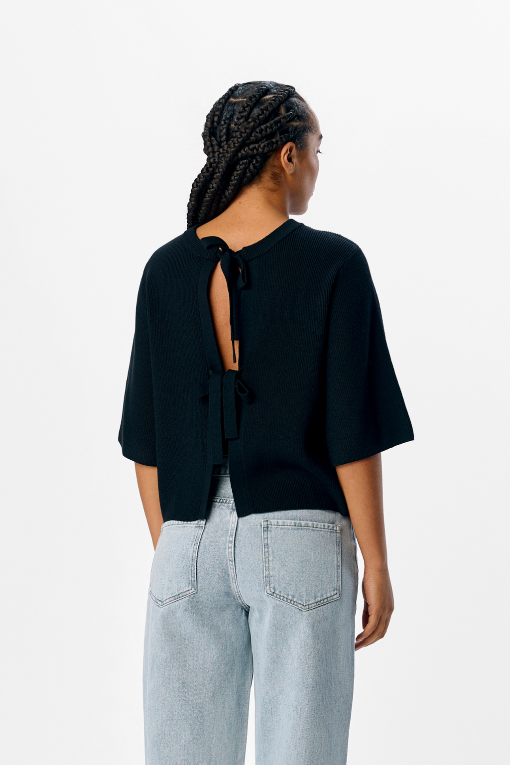 Julla Parvi 2/4 Knit Cardigan - Black