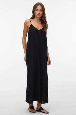 Abito alla caviglia con canotta Mymilo - Nero