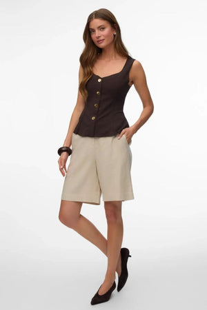 Mimilo Bermuda Shorts - Fodera d'argento
