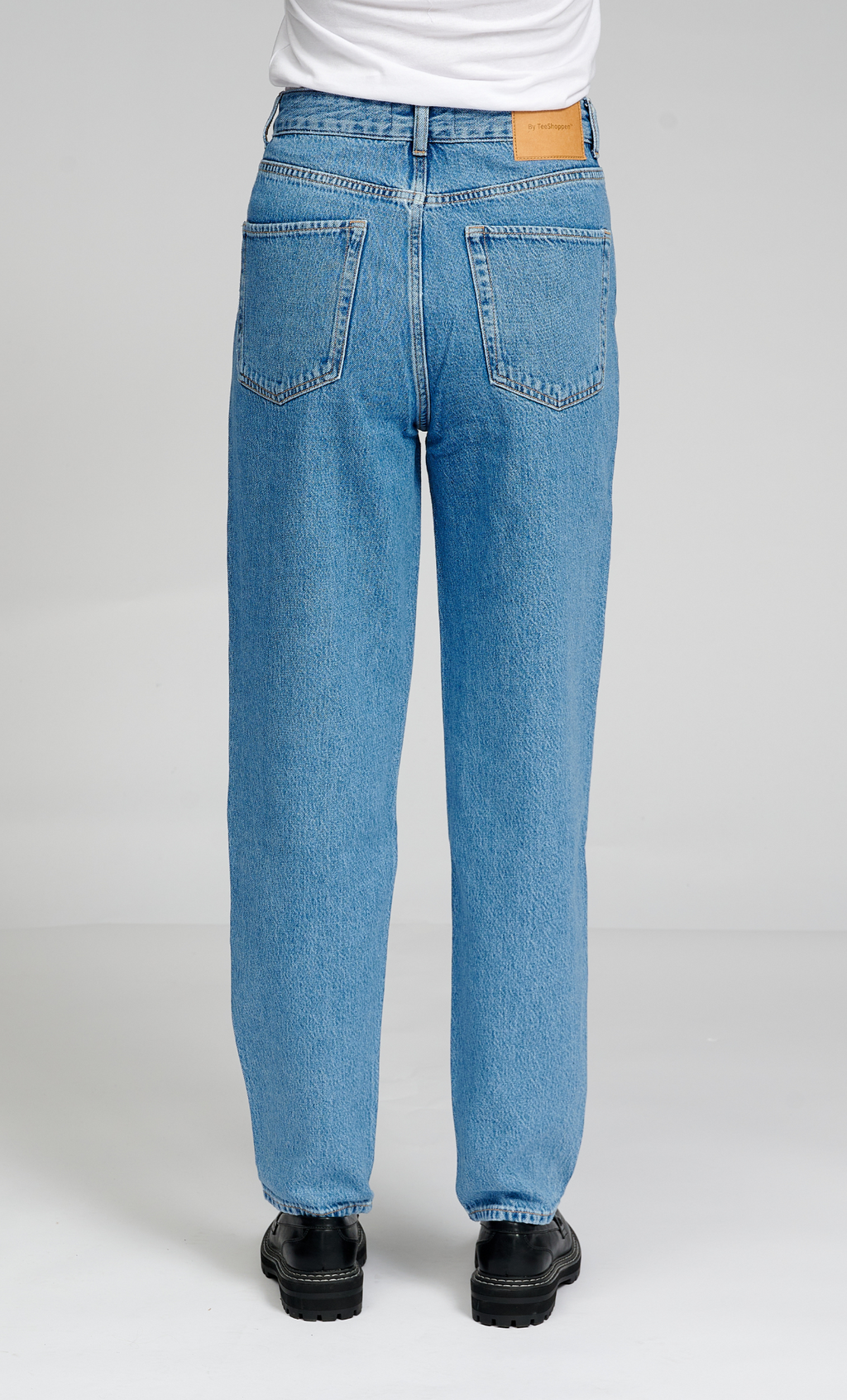 The Original Performance Mom Jeans - Denim azzurro