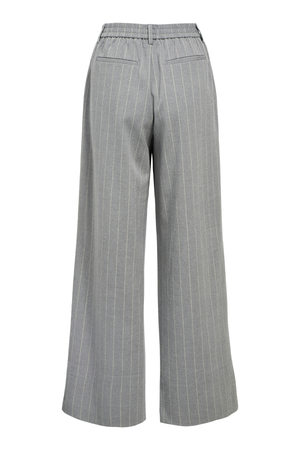 Lisa Wide Pant Aop - Media medio grigio