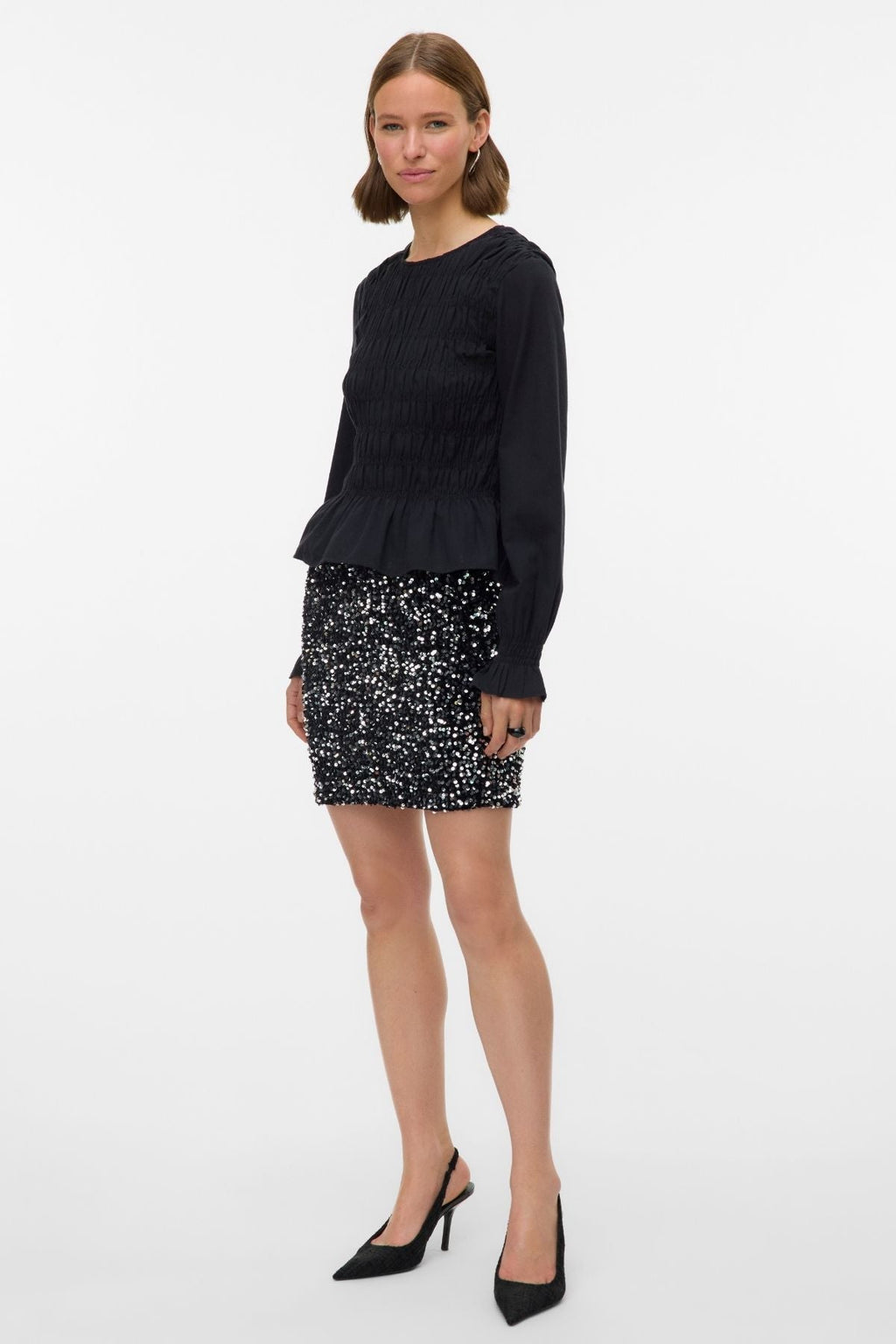Gonna corta Bella - Nero Argento