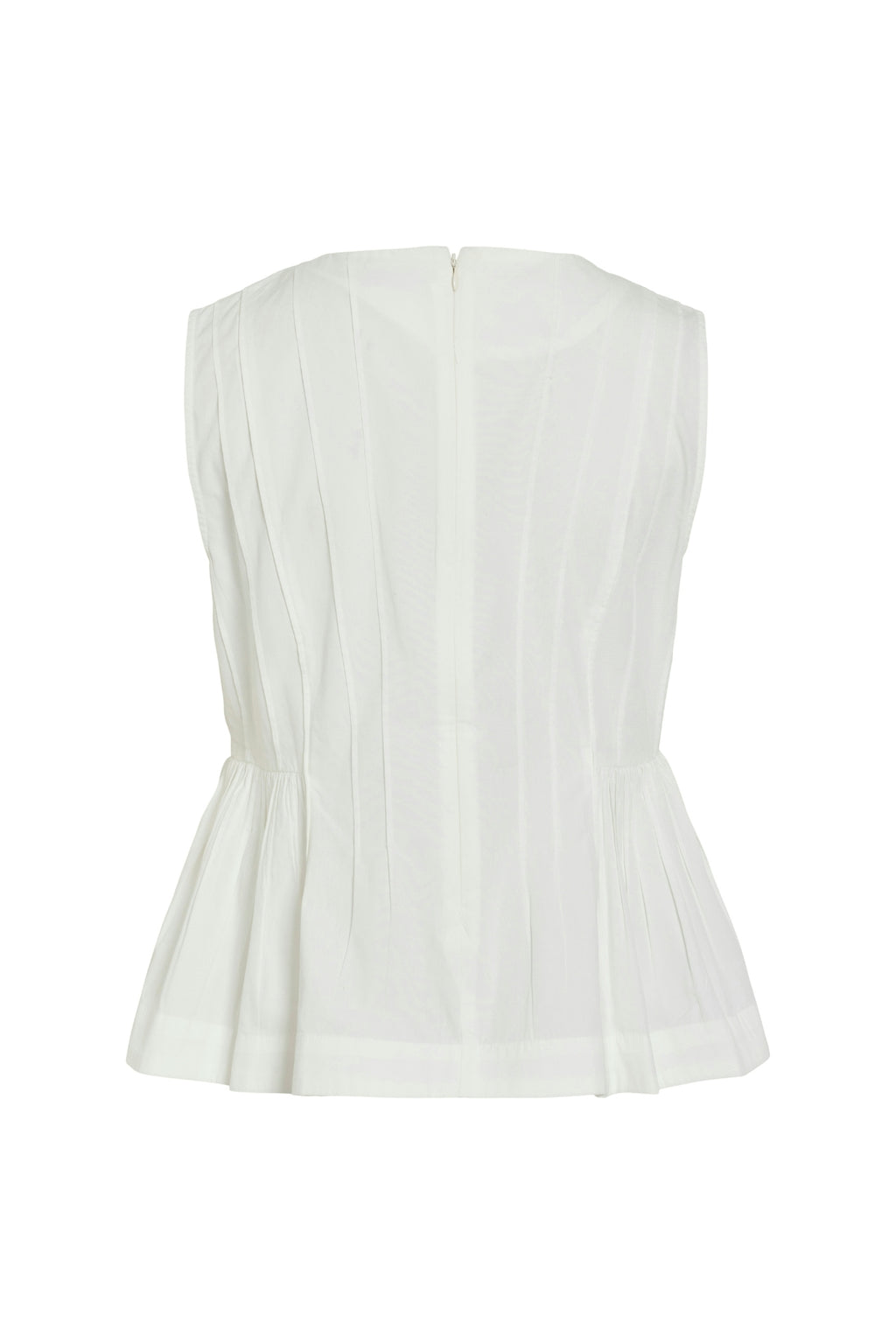 Jimba O-Neck Top - Snow White