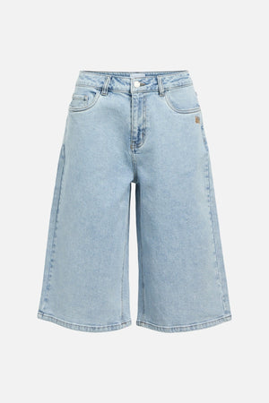 Isra Bermuda Shorts - denim blu medio