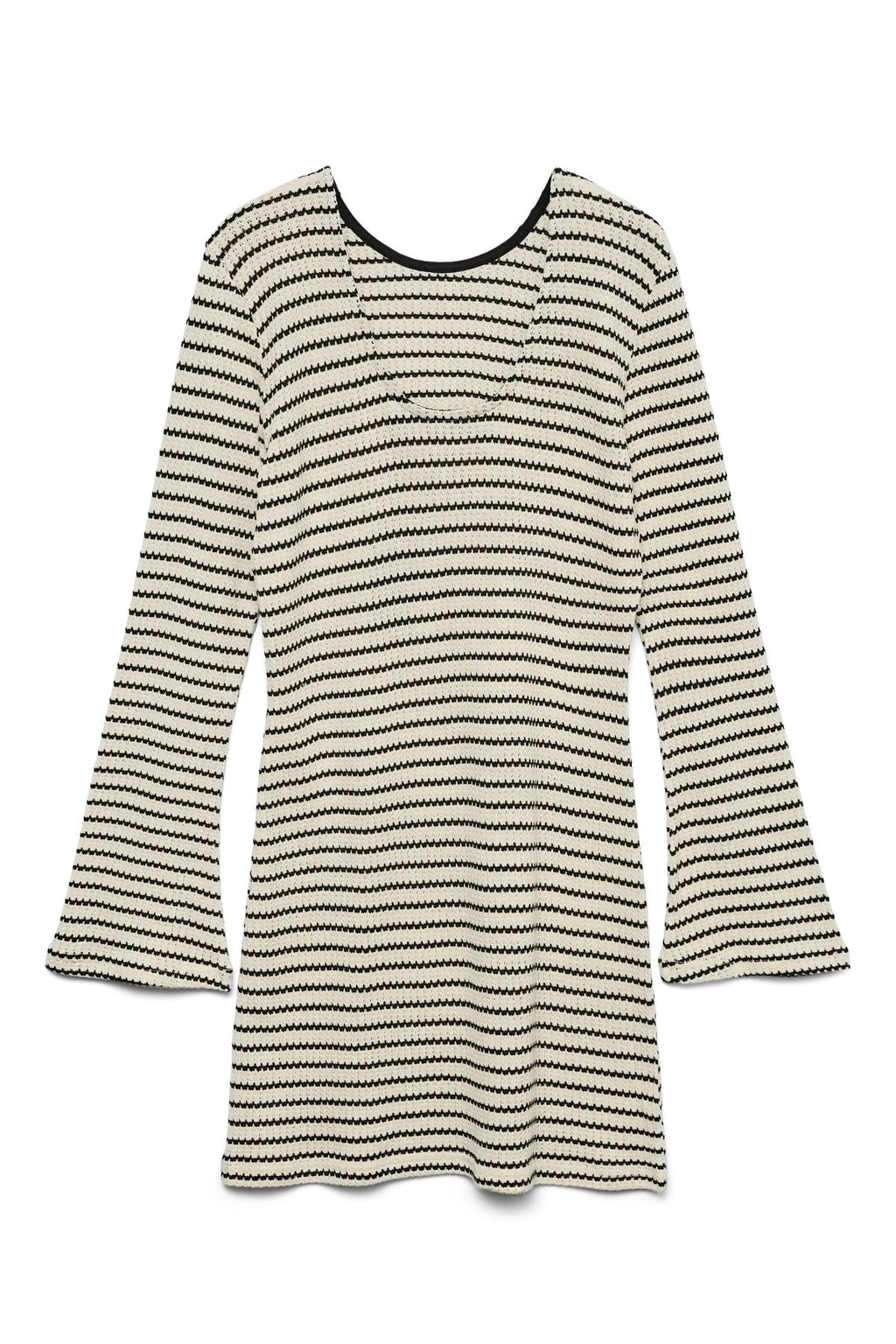 Abito corto Ohia - Betulla-Nero