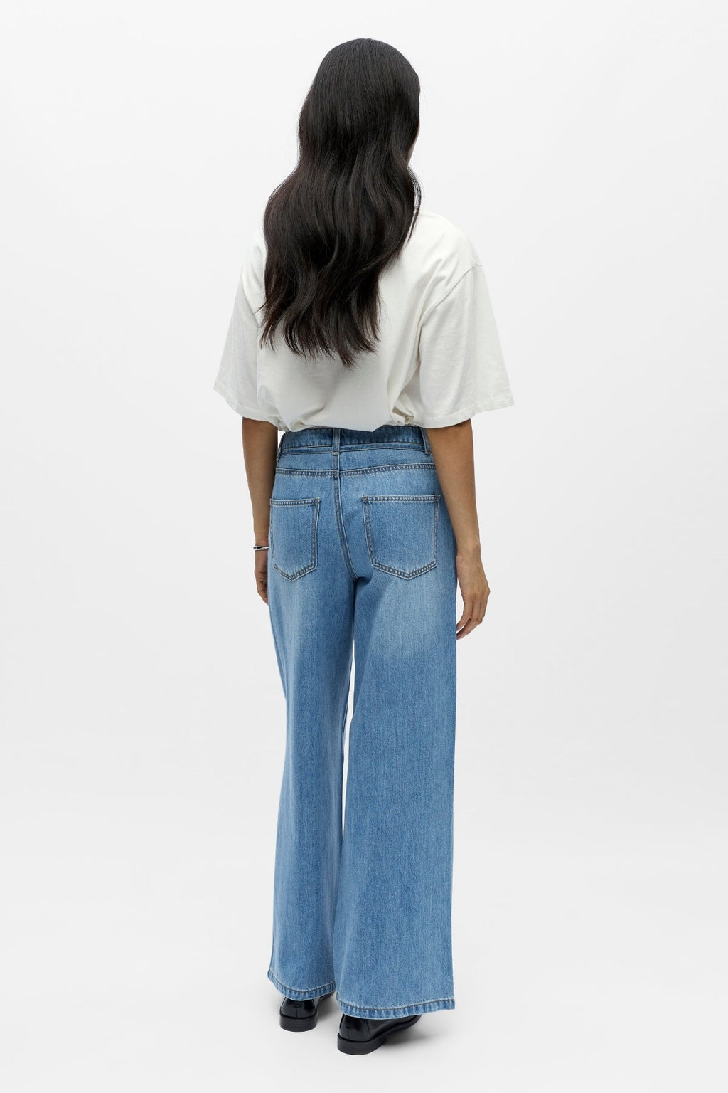 Jeans larghi Rosie - Denim azzurro