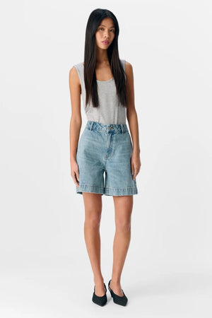 Jen Shorts - Medium Blue Denim