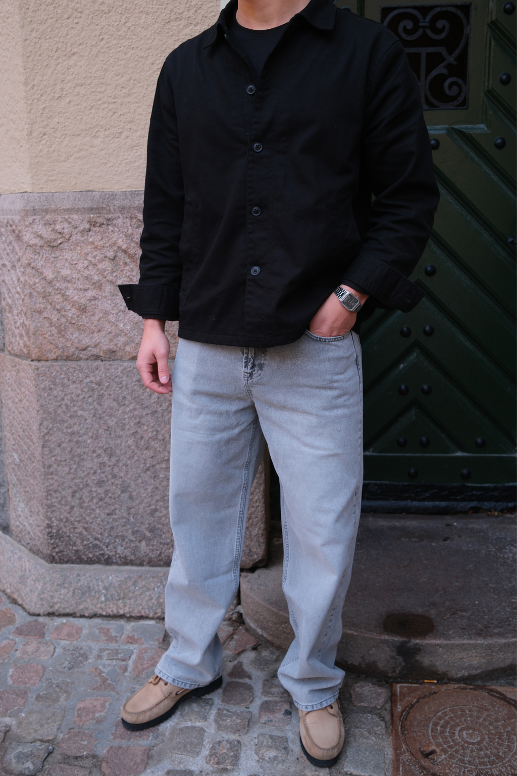 Guglielmo Regular Jeans: denim grigio