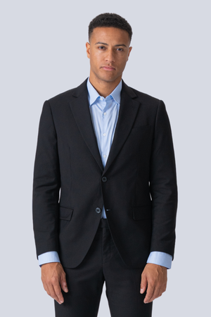 Premium Blazer a petto singolo - Nero