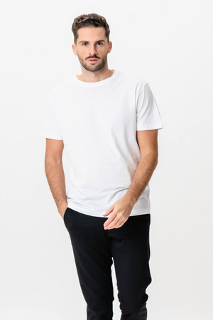 Basic T -shirt di gioia - bianco