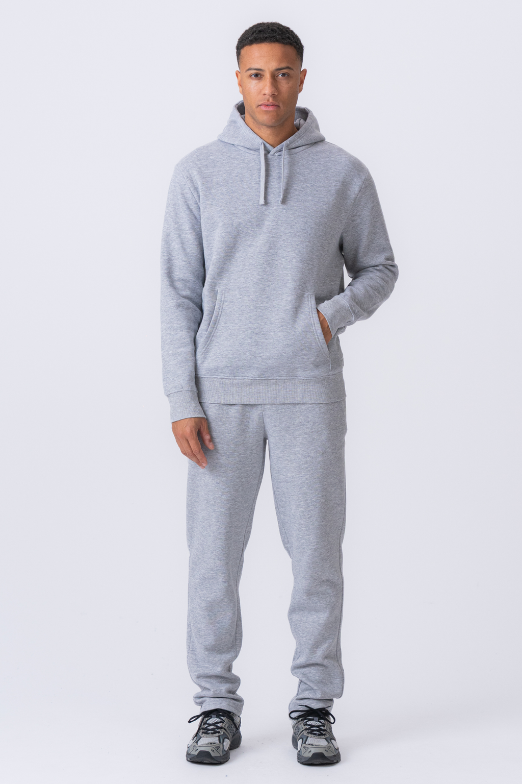 Essential Hooded Sweatset - Gray