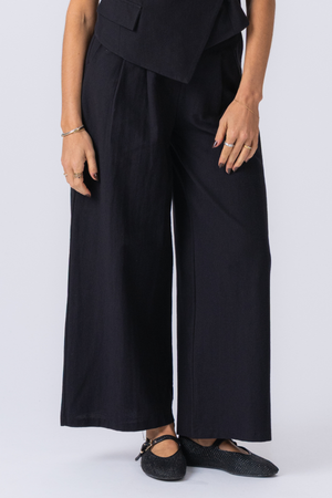 Melissa larga Pants - Nero