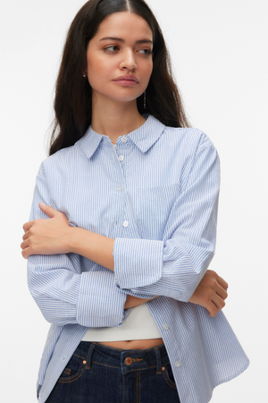 Camicia Inge - Palace Blue Biancaneve